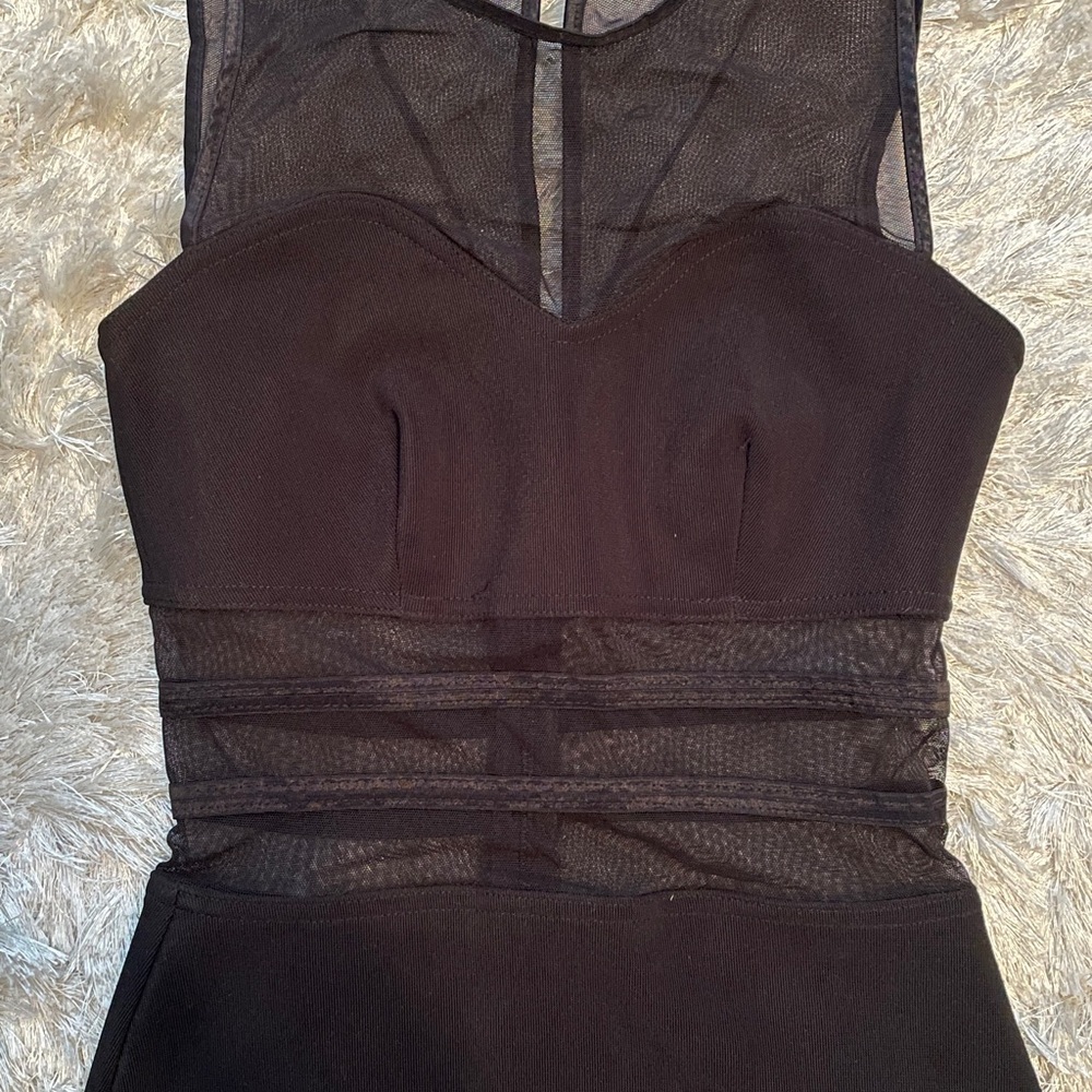 Black Rampage Maxi Dress